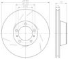 TEXTAR 92220610 Brake Disc